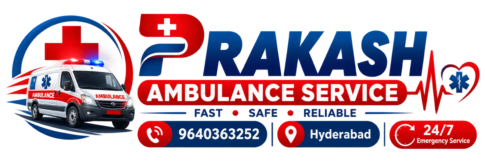 Prakash Ambulance Service logo