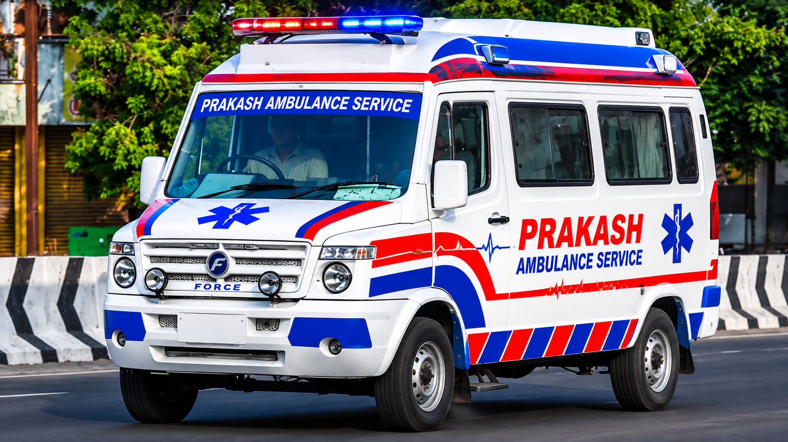 Ambulance for patient transportation